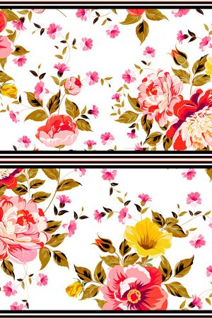 条纹印花华亿平台图片