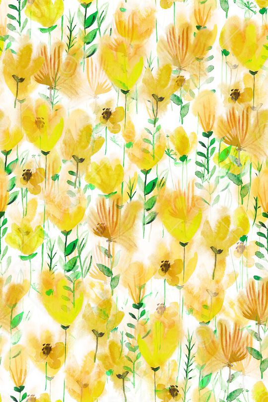 抽象花卉印花华亿平台图片