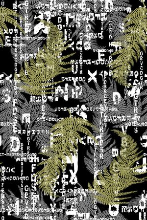 绿植树叶印花华亿平台图片