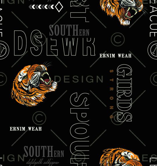 字母印花华亿平台图片