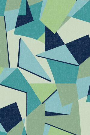 几何印花华亿平台图片