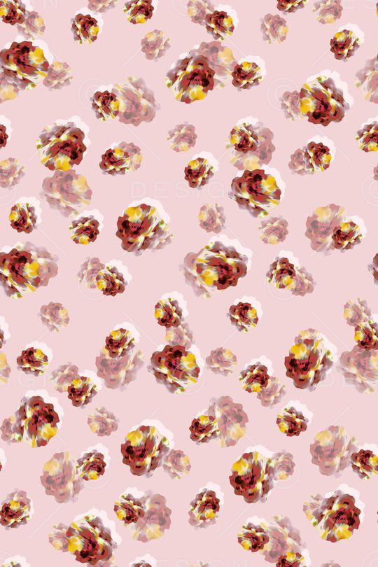 绿植树叶印花华亿平台图片