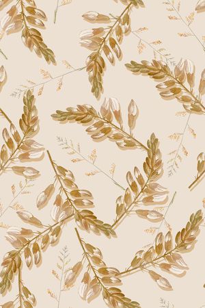 绿植树叶印花华亿平台图片