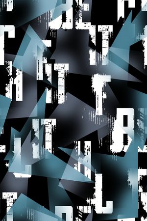 几何印花华亿平台图片