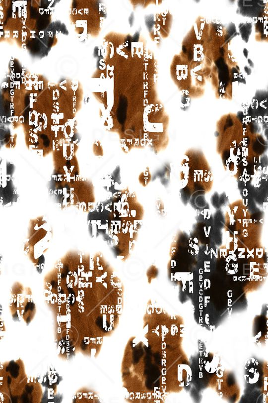 文字印花华亿平台图片