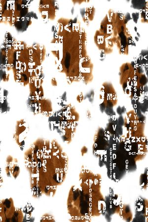 文字印花华亿平台图片