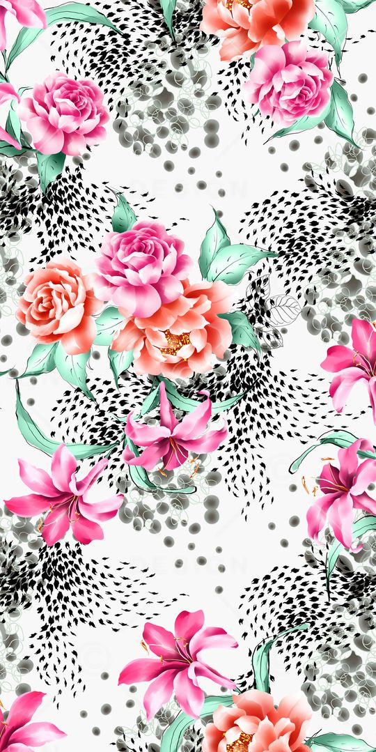 动物花卉印花华亿平台图片