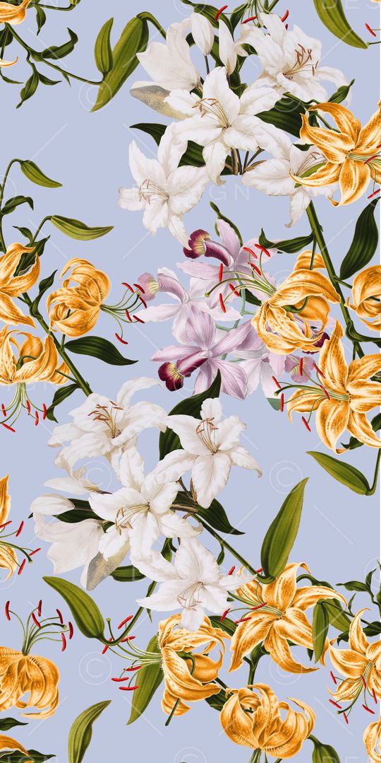 植物印花华亿平台图片