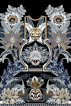 格子印花华亿平台图片