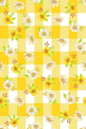 格子印花华亿平台图片