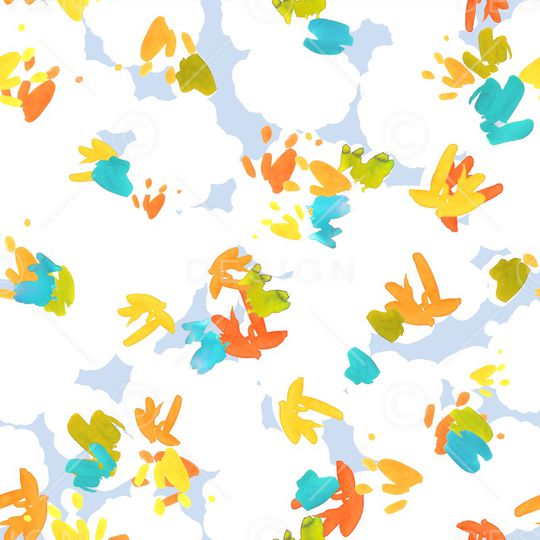 涂鸦印花华亿平台图片