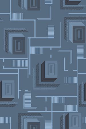 几何印花华亿平台图片