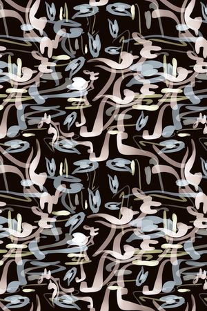 线条印花华亿平台图片