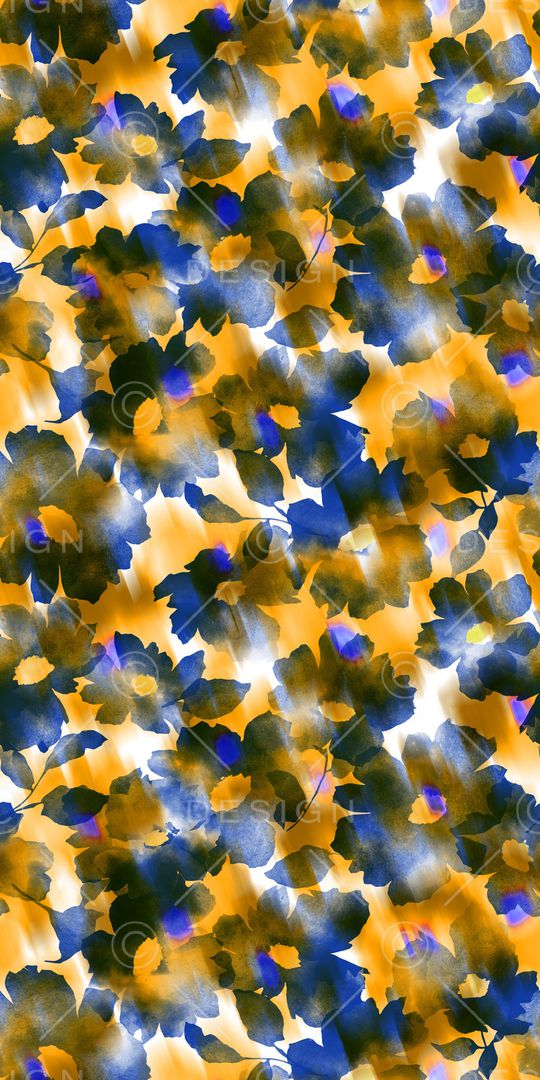 绿植树叶印花华亿平台图片