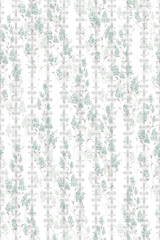 绿植树叶印花华亿平台图片