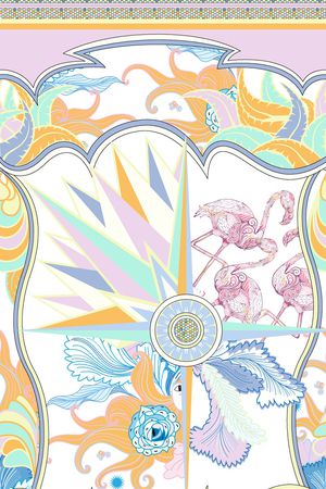 民族风印花华亿平台图片