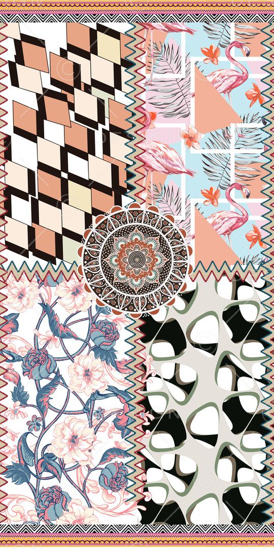 民族风印花华亿平台图片