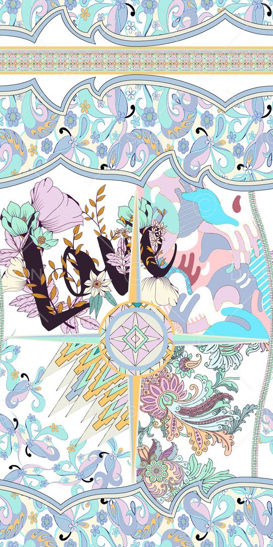 民族风印花华亿平台图片