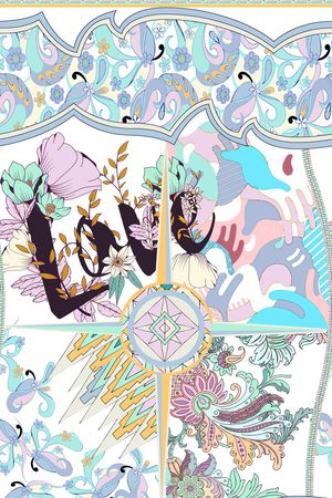 民族风印花华亿平台图片