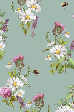 动物花卉印花华亿平台图片