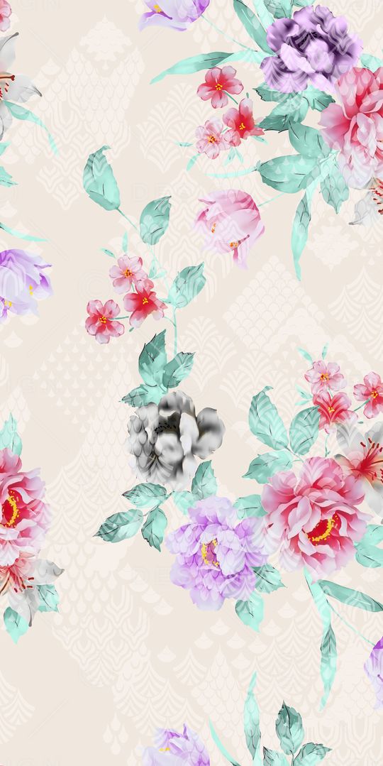 动物花卉印花华亿平台图片