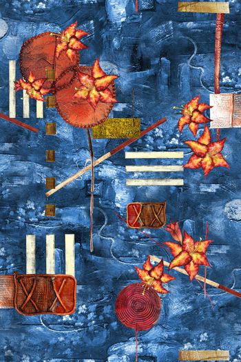 旗袍香云纱印花华亿平台图片