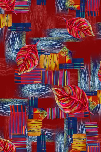 旗袍香云纱印花华亿平台图片