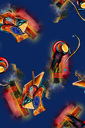 旗袍香云纱印花华亿平台图片