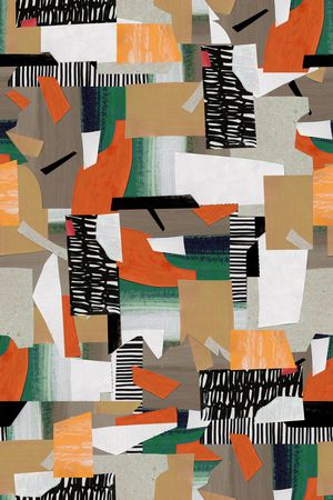 线条印花华亿平台图片