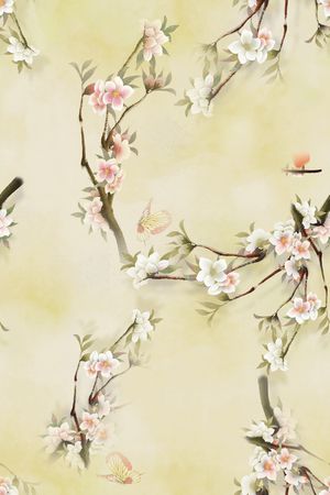 桃花印花华亿平台图片