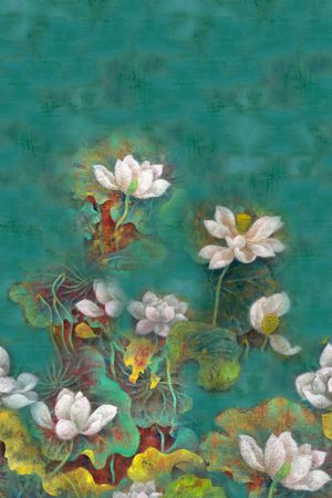 杭州真丝香云纱印花华亿平台图片