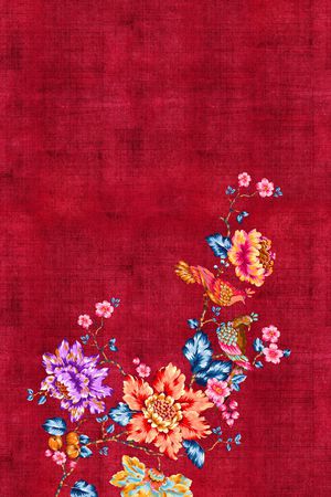 杭州真丝香云纱印花华亿平台图片