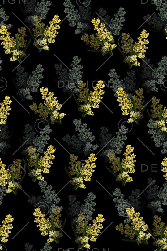 绿植树叶印花华亿平台图片