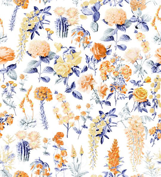 年轻女性印花华亿平台图片