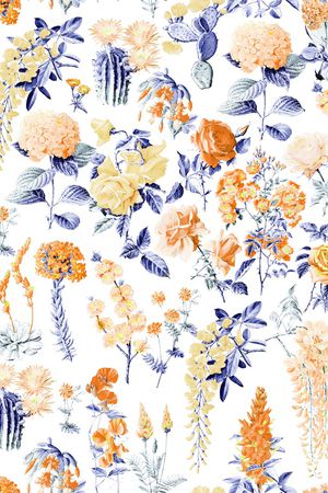 年轻女性印花华亿平台图片