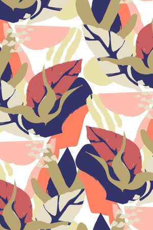 绿植树叶印花华亿平台图片