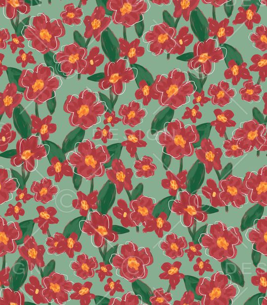 年轻女性印花华亿平台图片