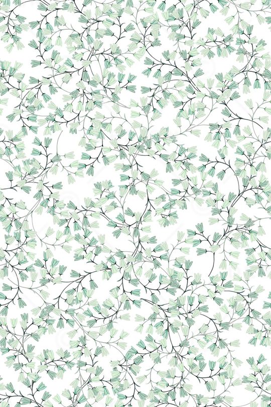 绿植树叶印花华亿平台图片