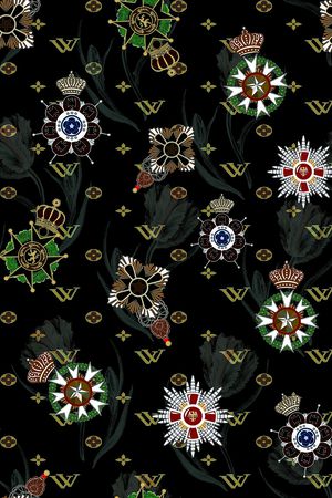 字母印花华亿平台图片