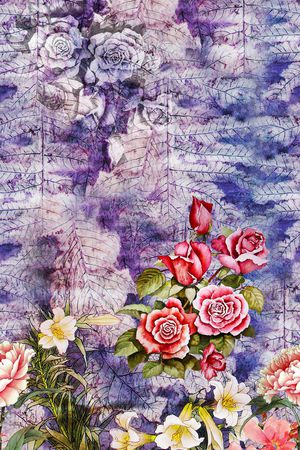 旗袍香云纱印花华亿平台图片