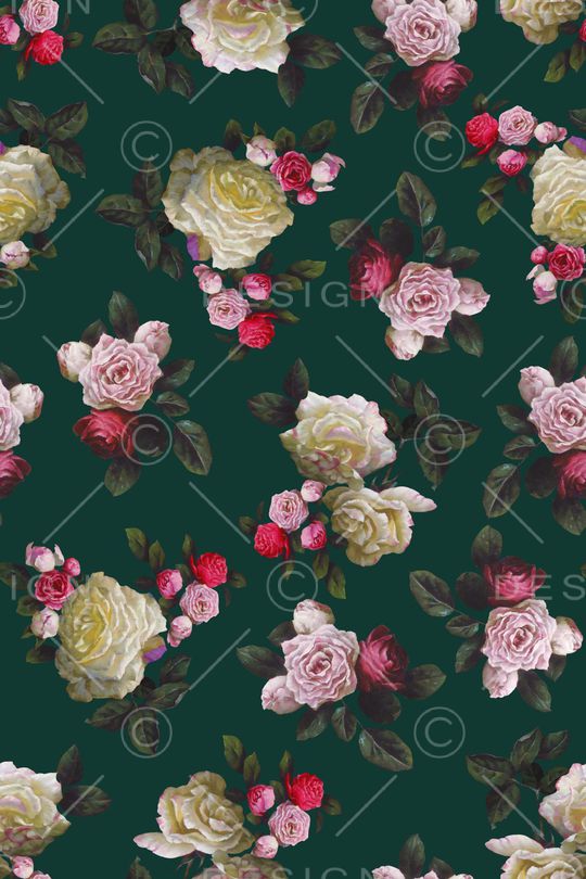 复古印花华亿平台图片