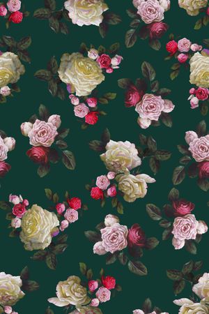 复古印花华亿平台图片