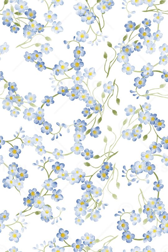 清爽底花卉印花华亿平台图片