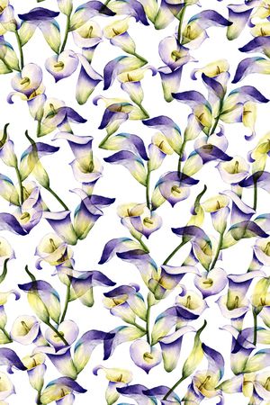 清爽底花卉印花华亿平台图片