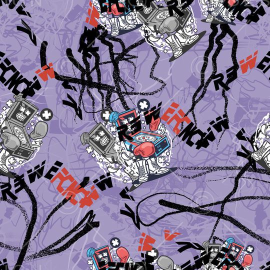 趋势华亿平台印花华亿平台图片