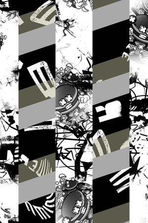 几何印花华亿平台图片