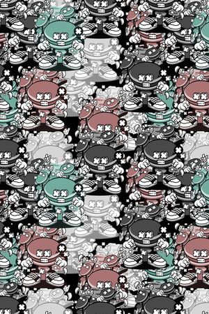 趋势华亿平台印花华亿平台图片