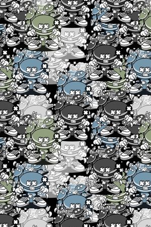 趋势华亿平台印花华亿平台图片