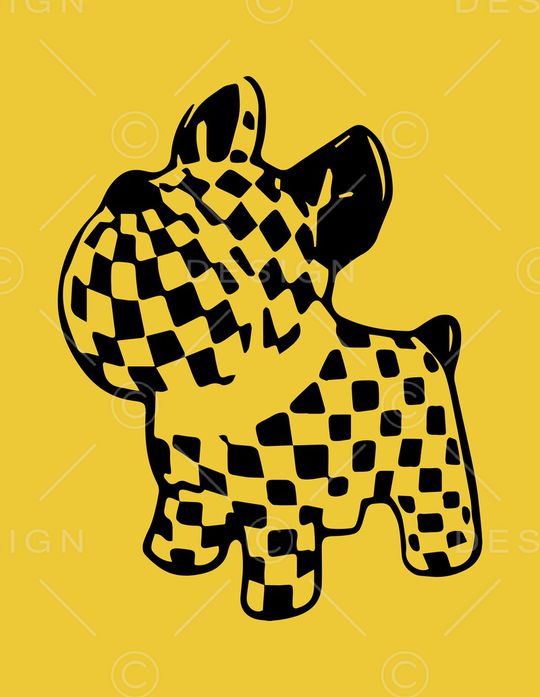 动物头印花华亿平台图片