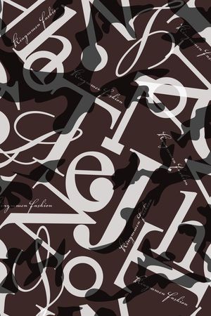 字母印花华亿平台图片